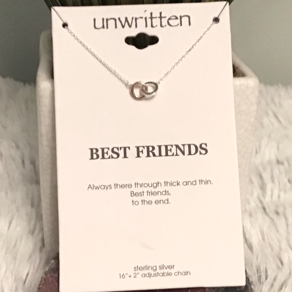 Unwritten Interlocked Circle Best Friends necklace - Picture 1 of 4